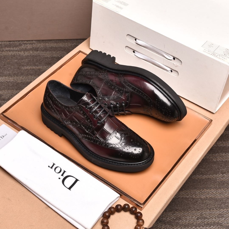 ch**an D*or leather shoes